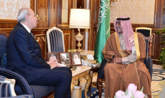 ولي العهد السعودي يستقبل السفير الاردني بالرياض