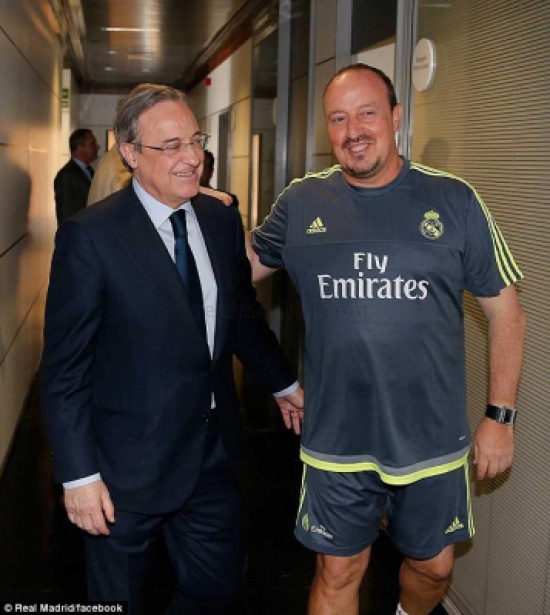 بينيتيز يطالب لاعبي مدريد ببذل جهد أكبر في التدريب بينيتيز يطالب لاعبي مدريد ببذل جهد أكبر في التدريب