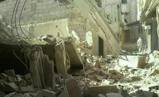 مجزرة جديدة بالغوطة.. النظام يقصف حرستا بغاز الكلور