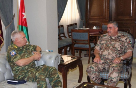 رئيس هيئة الأركان المشتركة يستقبل رئيس لجنة الاتحاد الأوروبي للشؤون العسكرية