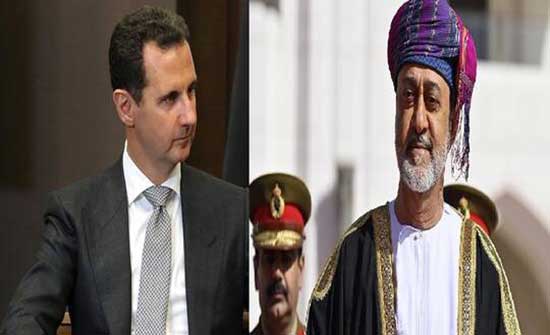 اتصال هاتفي بين الأسد وسلطان عمان اتصال هاتفي بين الأسد وسلطان عمان