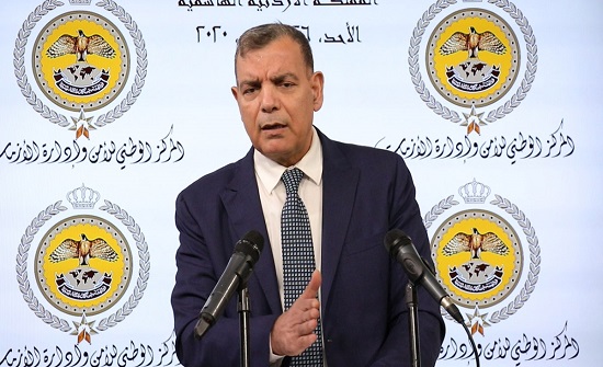 جابر : أننا في الأردن من افضل الشعوب تعاملا مع الوباء