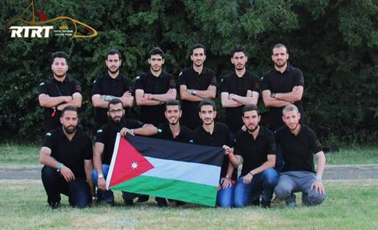 المركز الثاني في مسابقة الفورميلا العالمية من نصيب الاردن المركز الثاني في مسابقة الفورميلا العالمية من نصيب الاردن