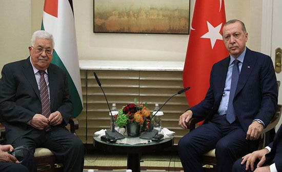 الرئيس أردوغان يلتقي محمود عباس في نيويورك الرئيس أردوغان يلتقي محمود عباس في نيويورك