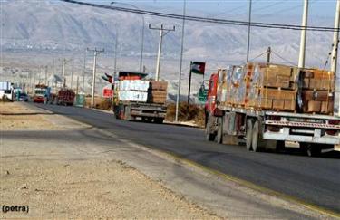 وسائل إعلام فلسطينية تناشد الملك عبدالله اصلاح طريق عمان اريحا