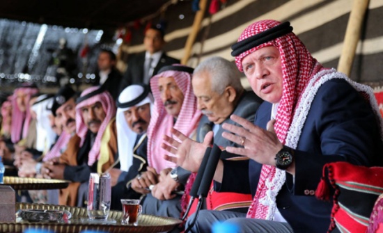 الملك يزور البادية الشمالية الملك يزور البادية الشمالية