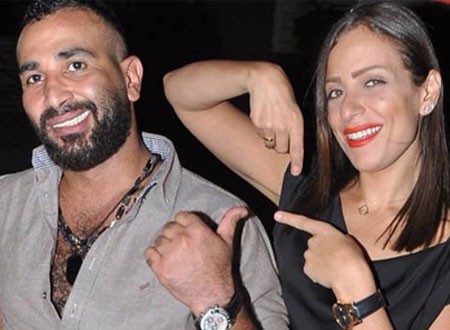 أحمد سعد يتغزل في ريم البارودي