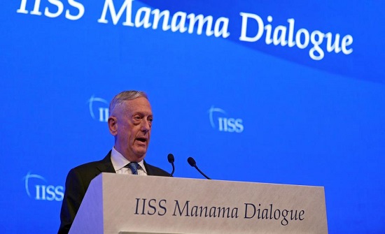 ماتيس عن روسيا: لا يمكن أن تحل محل واشنطن بالشرق الأوسط