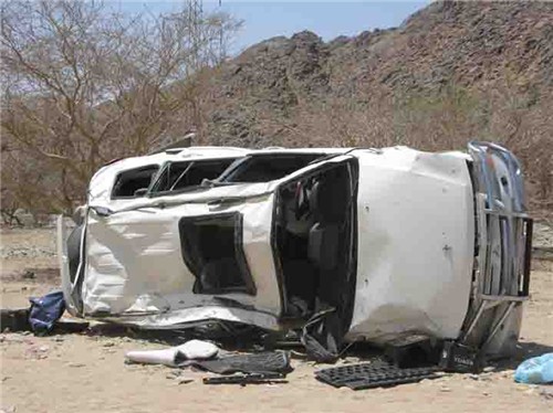 وفاة أردنية وابنتها في حادث سير بالسعودية