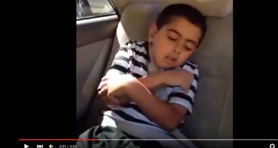 فيديو : مات من الرعب