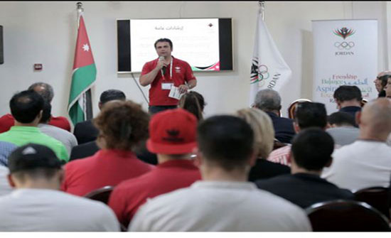 اللجنة الاولمبية تلتقي الوفد المشارك بدورة الألعاب الآسيوية باندونيسيا اللجنة الاولمبية تلتقي الوفد المشارك بدورة الألعاب الآسيوية باندونيسيا