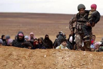 الاردن يستقبل (78 ) لاجئا سوريا .. الاردن يستقبل (78 ) لاجئا سوريا ..