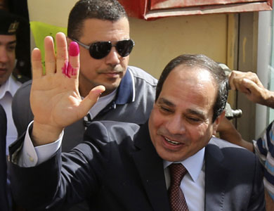 السيسي يؤدي اليمين الدستورية رئيسا لمصر الأحد المقبل السيسي يؤدي اليمين الدستورية رئيسا لمصر الأحد المقبل