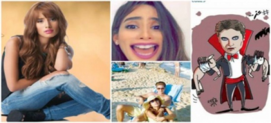 صور وفيديو| 5 مواقف قصفت فيها زينة جبهة أحمد عز..!!