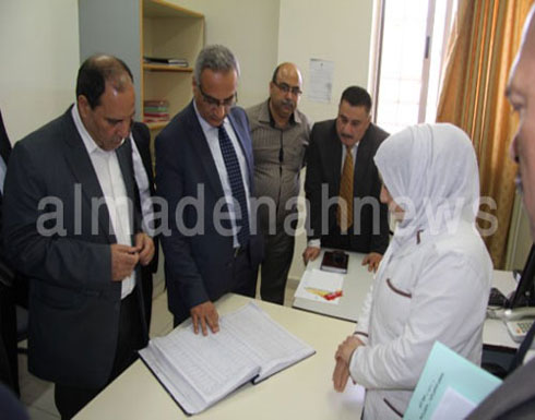 بالصور: وزير الصحة في زيارة مفاجئة لمستشفى الرمثا الحكومي
