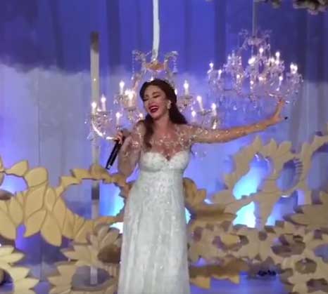 بالفيديو : ميريام فارس ترقص وهي حامل