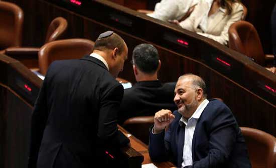 النائب بالكنيست منصور عباس: "إسرائيل دولة يهودية وستبقى يهودية"