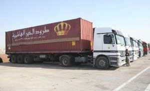  585 اسرة استفادت من طرود الخير الهاشمية في الموقر  