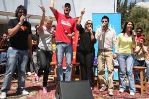 اختتام معسكر العمل التطوعي لمركز شباب صخرة