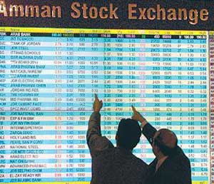 مؤشر بورصة عمان يغلق بانخفاض طفيف 04ر0% مؤشر بورصة عمان يغلق بانخفاض طفيف 04ر0%
