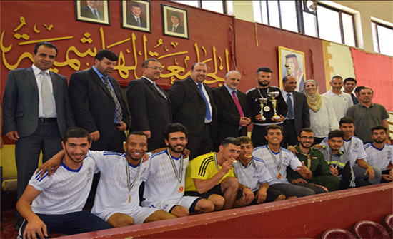 علوم الرياضة تفوز على الهندسة في بطولة كليات الجامعة الهاشمية علوم الرياضة تفوز على الهندسة في بطولة كليات الجامعة الهاشمية