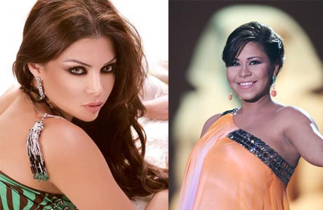 قطع العلاقات بين شرين وهيفاء وهبي بسبب محمد سامي 