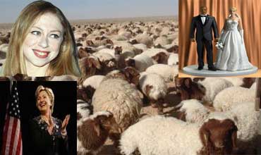  كيني يعرض 40عنزة و20 بقرة للزواج من تشيلسي كلنتون !