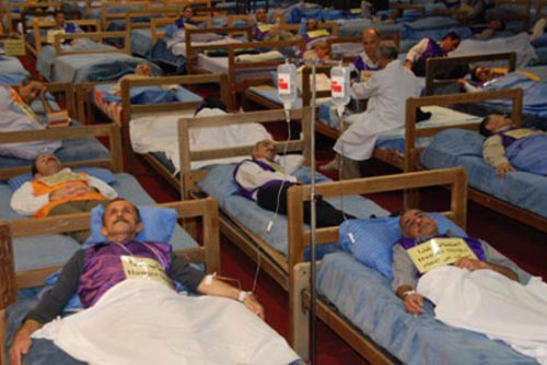 استمرار اضراب المقاومة الايرانية عن الطعام في عدد من العواصم العالمية