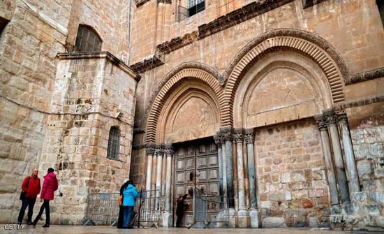 كنيسة القيامة مغلقة لليوم الثاني على التوالي