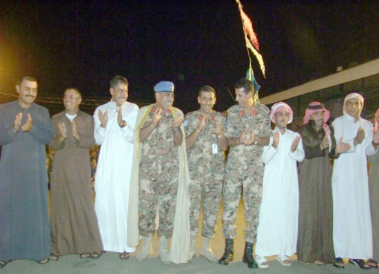 كتيبة حفظ السلام الاردنية في ساحل العاج تقيم ليلة سمر