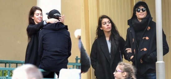 صور: رونالدو يحتفل بعيد ميلاد صديقته الجديدة