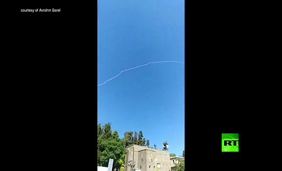 فيديو : إسرائيل تعترض "درون" سورية اقتربت من الجولان