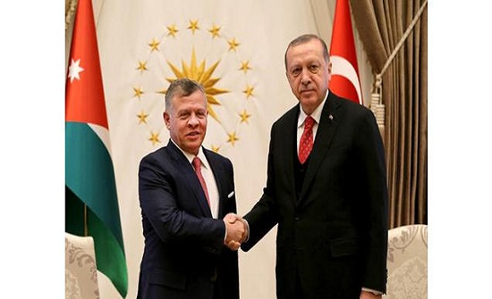 الملك وأردوغان : يجب وقف الاعتداءات الإسرائيلية بحق الفلسطينيين