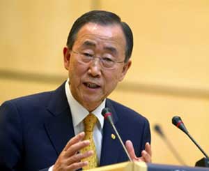 بان كي مون يعلن بدء تحقيق دولي في الهجوم على اسطول الحرية