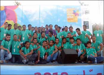 شباب كلنا الأردن يشاركون بمهرجان صيف عمان 