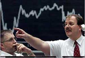 اسعار الاسهم تتراجع والمؤشر في ادنى مستوياته منذ 7اعوام 