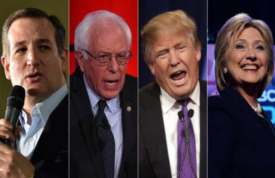 انتخابات تمهيدية في ويسكونسن الثلاثاء قد تشهد هزيمة لترامب وكلينتون أمام منافسيهما كروز وساندرز