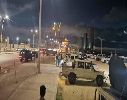 مليشيات مسلحة تطوق مطار معيتيقة لتأمين وصول باشاغا مليشيات مسلحة تطوق مطار معيتيقة لتأمين وصول باشاغا