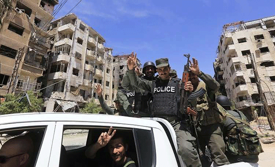 مركز المصالحة الروسي يعلن إتمام العملية الإنسانية في الغوطة الشرقية مركز المصالحة الروسي يعلن إتمام العملية الإنسانية في الغوطة الشرقية