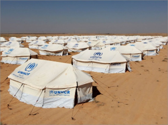 وفد اغاثي يطلع على واقع الخدمة المقدمة بمخيم الزعتري وفد اغاثي يطلع على واقع الخدمة المقدمة بمخيم الزعتري