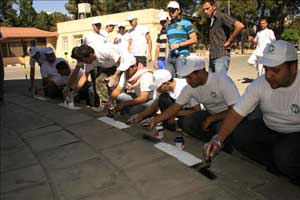بدء فعاليات الدفعة الخامسة من معسكرات الحسين للعمل والبناء 