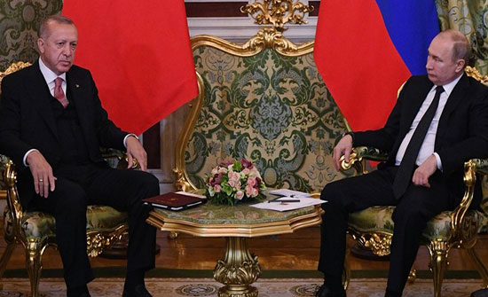 بوتين وأردوغان يؤكدان أهمية اتخاذ إجراءات فعالة للقضاء على الإرهابيين شمال غرب سوريا بوتين وأردوغان يؤكدان أهمية اتخاذ إجراءات فعالة للقضاء على الإرهابيين شمال غرب سوريا