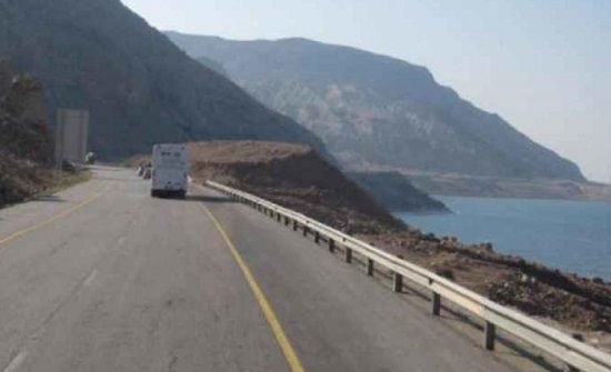 اغلاق طريق البحر الميت العقبة احترازيا اغلاق طريق البحر الميت العقبة احترازيا