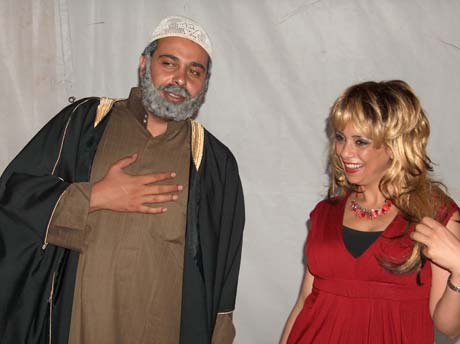 هيفا وهبي في غزة  .. اليوم !