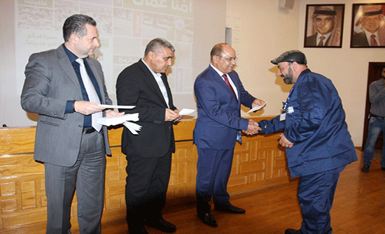 الأمانة تكرم 100 عامل وطن بمناسبة عيد العمال الأمانة تكرم 100 عامل وطن بمناسبة عيد العمال