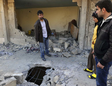 إصابة ثلاثة أشخاص فى سقوط ثلاث قذائف مجهولة المصدر على منطقة رأس بعلبك شرق لبنان