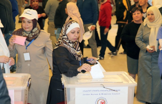 بدء انتخابات نقابة الممرضين في عمان واربد بدء انتخابات نقابة الممرضين في عمان واربد