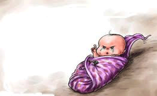 العثور على لقيط في إربد العثور على لقيط في إربد