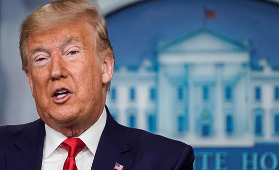 ترمب يلوح بمنع السفر لمناطق تفشي فيروس كورونا