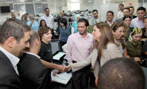 الملكة رانيا تلتقي عدداً من مستفيدي صندوق الأمان لمستقبل الأيتام